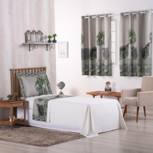 Jogo de Lençol Estampado Boy 3 Peças Solteiro 100% Poliéster 300 Fios Estampa Di